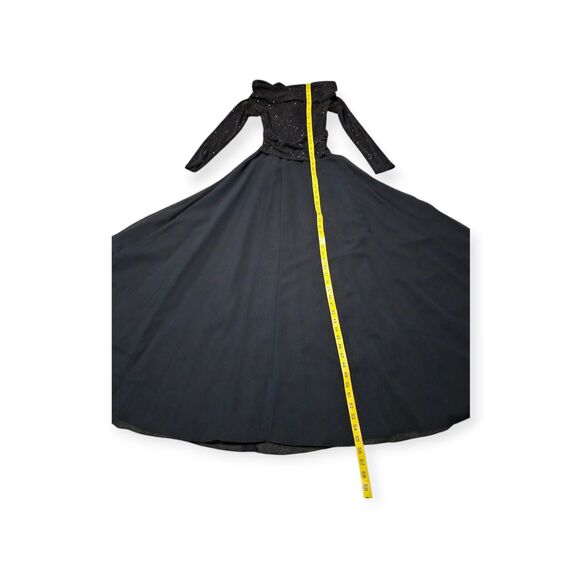 VTG Scott McClintock Jessica 6 Gown Dress Maxi Formal Whimsigoth 90's - Picture 6 of 11